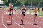 Under-15 girls 100 metres. Photo: David T. Hewitson/Sports for All Pics